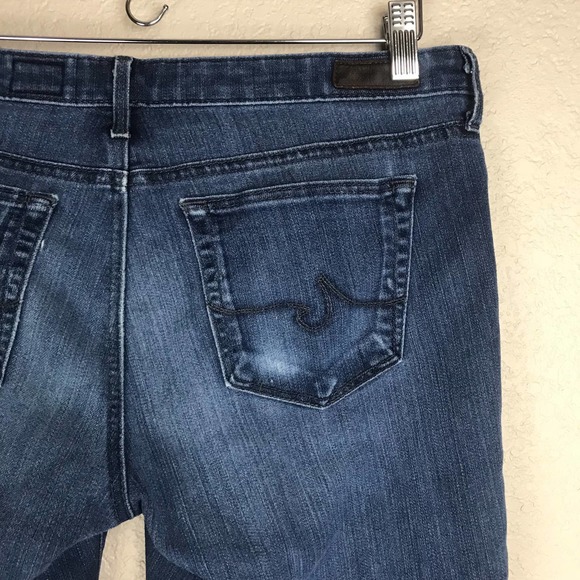 AG Adriano Goldschmied "The Stilt" Jeans Cigarette Leg Dark Wash Blue Size 32R - Picture 10 of 15